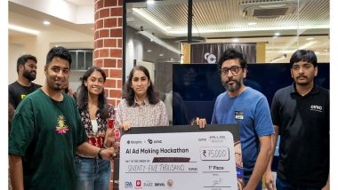 Business News | Cinic X Morphic Host First-of-Its-Kind AI Ad Making Hackathon in Bengaluru