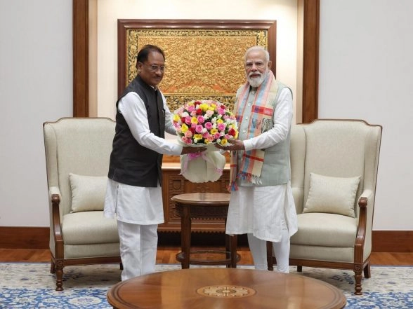 India News | Chhattisgarh CM Presents Bastar 2.0 Development Blueprint to PM Modi