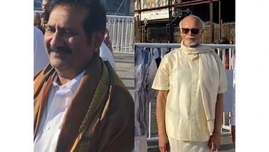 Entertainment News | Niharika Konidela, Sangeeth Shobhan, KN Ganesh Offer Prayers at Tirumala Temple