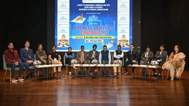 Business News | Business Analytics Conclave 2.0 Highlights AI-Driven Future at Manipal University Jaipur