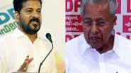 India News | Telangana CM Revanth Reddy Questions CM Pinarayi Vijayan over Poverty, Corruption and Development in Keralam