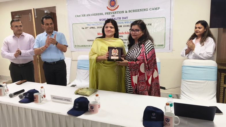 India News | Cancer Awareness, Prevention and Screening (CAPS) 5th Camp Marks World Health Day with Strong Police Participation