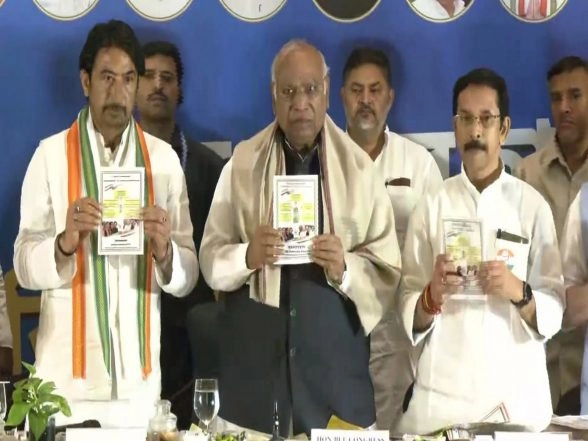 India News | Congress Launches Manifesto for West Bengal Elections; Promises Financial Aid for Women, Farmers