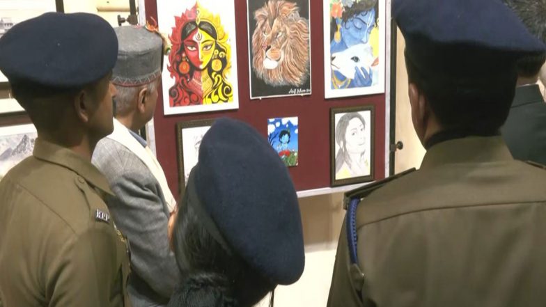India News | Himachal Police Organises Art Exhibition at Gaiety Theatre, Carries Message Against Drug Abuse