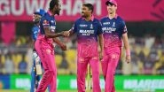 Sports News | IPL 2026: Jaiswal, Suryavanshi Shine as RR Beat MI by 27 Runs in Rain-truncated Match