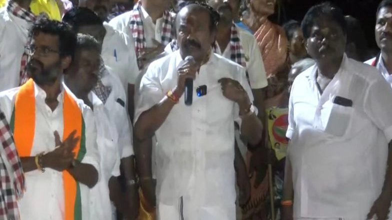 India News | AIADMK Candidate Rajan Chellappa Promises Financial Assistance Schemes for Every Household Ahead of Tamil Nadu Assembly Elections 2026