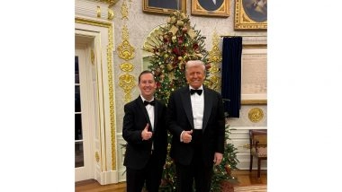 World News | US Envoy to India Sergio Gor Discusses US-India Ties with President Trump