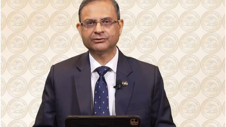 Business News | RBI Keeps Repo Rate Unchanged at 5.25% in First Policy of FY27 After Ceasefire in West Asia Conflict