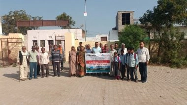 Business News | Apraava Energy Private Limited & Manav Vikas Sanstha (MVS India) Complete Solar Street Light & LED Distribution Project in Kota Under CSR Initiative