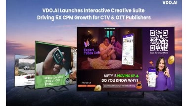 Business News | VDO.AI Launches Interactive Creative Suite Driving 5X CPM Growth for  CTV & OTT Publishers