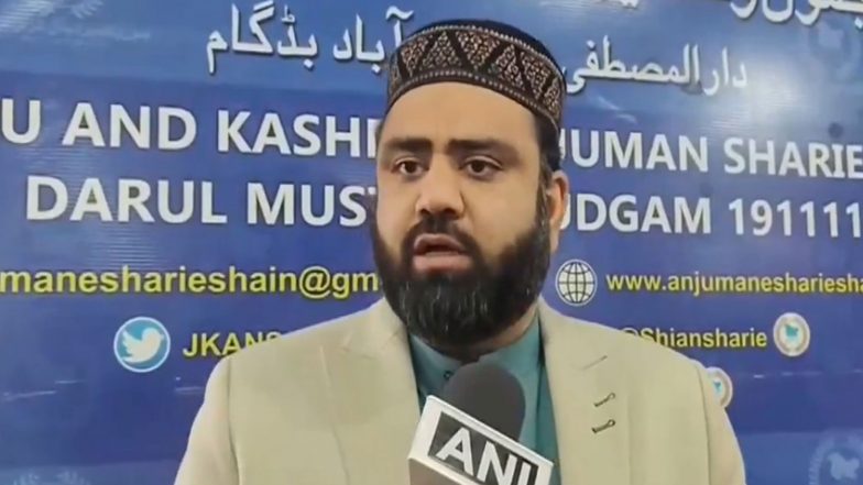 India News | US Has Been Defeated: J-K Anjuman Sharie Shian President Representative as Trump Announces to Halt Strikes in Iran