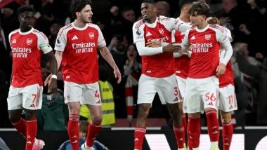 Sports News | Champions League: Havertz's Late Winner Helps Arsenal Edge Past Sporting in QF First Leg