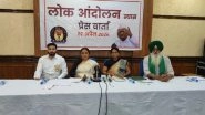 Business News | Press Conference at Press Club: Kalpana Inamdar Commends Government's Role Amid Global Tensions and Inflation