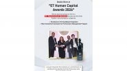 Business News | KARAM Safety Wins Dual Honours at ET Human Capital Awards 2026 for Excellence in Onboarding and Performance Management