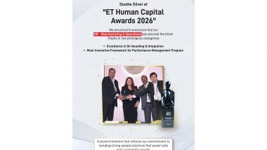 Business News | KARAM Safety Wins Dual Honours at ET Human Capital Awards 2026 for Excellence in Onboarding and Performance Management