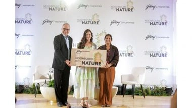 Business News | Godrej Properties Launches 'Neighbours With Nature', Anchored in Gurgaon Bundh Restoration