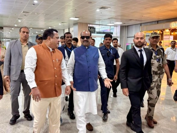 India News | Lok Sabha Speaker Om Birla Arrives in Goa for CPA Zone Vii Conference