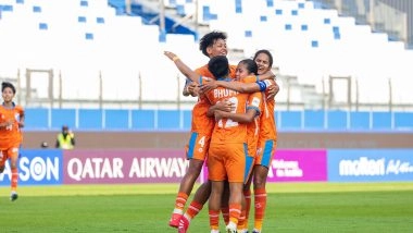 Sports News | India Defeat Chinese Taipei to Keep AFC U20 Women's Asian Cup Knockout Stage Hopes Alive