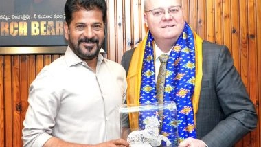 Business News | Tata Lockheed Martin Aerostructures' MD Discusses Investment Opportunities in Telangana with CM Revanth Reddy