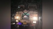 India News | Adhir Ranjan Chowdhury's Convoy Hit by Truck; Several Security Personnel Injured
