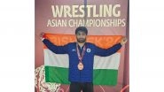 Sports News | Asian Wrestling C'ships 2026: Nitesh Bags Silver; Sachin Sahrawat, Prince Add Two Bronze to India's Tally