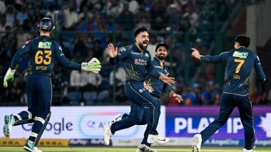 Sports News | IPL 2026: Rashid Speaks on Confidence Gained by Rizvi's Wicket; Buttler Opens Up on His Form