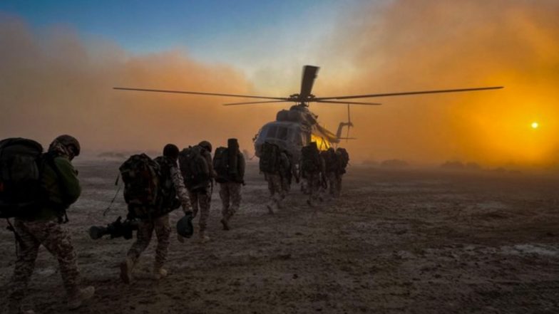 World News | Indian Army Contingent Departs for India-Egypt Joint Special Forces Exercise Cyclone
