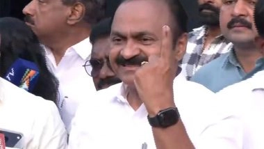 India News | Keralam LoP VD Satheesan Casts His Vote in Ernakulam, Says 'voting Fundamental Right, Should Not Go Unused'