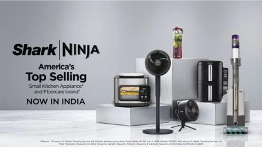 Business News | Shark and Ninja Officially Launch in India, Bringing Category-Leading Innovation to Indian Homes