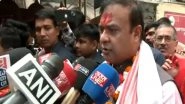 India News | Assam CM Sarma Visits Kamakhya Devi Temple in Guwahati, Prays for State's Prosperity
