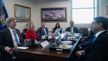 World News | India-US Discuss West Asia Developments, Deepening Defence Ties During Foreign Secy Misri's Visit