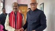 India News | LS Speaker Om Birla Meets Goa Governor Ahead of CPA India Region Conference