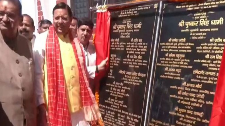 India News | Uttarakhand CM Attends Soldiers' Felicitation Ceremony in Khatima