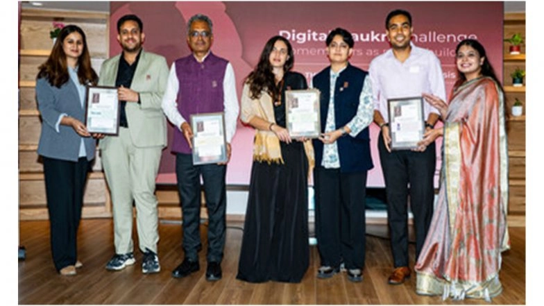 Business News | Mphasis F1 Foundation & The/Nudge Prize's Digital Naukri Challenge Announces 4 Finalists to Scale Digital Livelihoods for 30,000+ Women Across India
