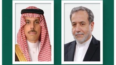 World News | Iran FM Dials Saudi Counterpart to Review Ways to Mitigate Tensions