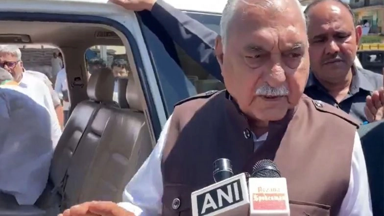 India News | Haryana LoP Bhupendra Singh Hooda Alleges Distress Sale Pressure on Farmers in Ambala