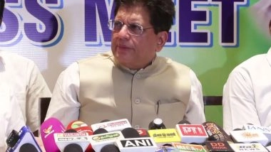 India News | Tamil Nadu Pushed Backwards Due to Corruption, Poor Governance Under DMK: Piyush Goyal Ahead of Polls