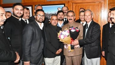 India News | Delegation of Bar Association Theog Meets Himachal CM Sukhu