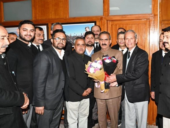 India News | Delegation of Bar Association Theog Meets Himachal CM Sukhu