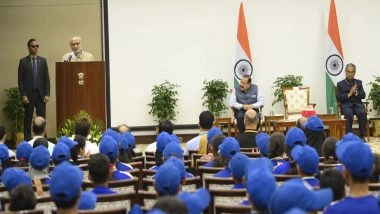 India News | Youth Delegation from Jammu and Kashmir Participates in 'Watan Ko Jano' Programme, Interacts with Vice President CP Radhakrishnan