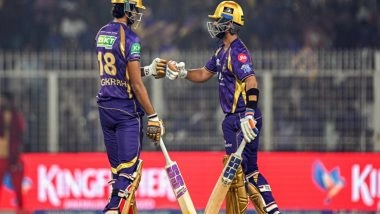 Sports News | IPL 2026: Rahane-Raghuvanshi Star as KKR Reach 181/4 Vs LSG