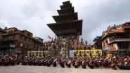 World News | Bhaktapur Kicks off Biska Jatra Festivities to Welcome Nepali New Year with Traditional Music and Dance