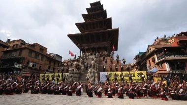 World News | Bhaktapur Kicks off Biska Jatra Festivities to Welcome Nepali New Year with Traditional Music and Dance
