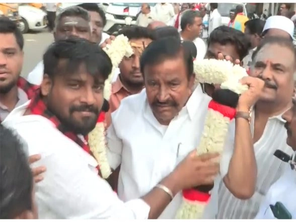 India News | KN Nehru Campaigns in Milaguparai with Alliance Workers Ahead of Tamil Nadu Polls