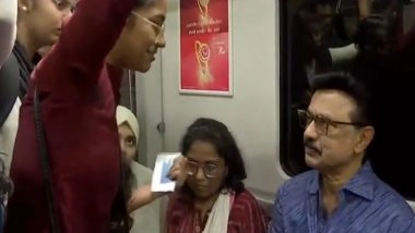 India News | Tamil Nadu CM MK Stalin Travels by Chennai Metro for Poll Campaign in Chennai