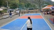 Sports News | CRPF's 84 Battalion Inaugurates J-K's First Pickleball Court