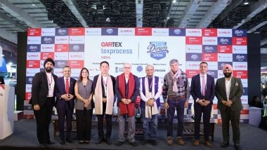 Business News | Gartex Texprocess India Mumbai Opened on 9th April: Innovations Driving Apparel Manufacturing and Textile Technologies on Display