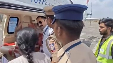 India News | Election Flying Squad Inspects Chopper of BJP's K Annamalai in Nilgiris