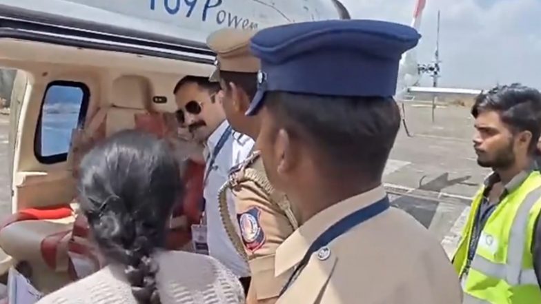India News | Election Flying Squad Inspects Chopper of BJP's K Annamalai in Nilgiris