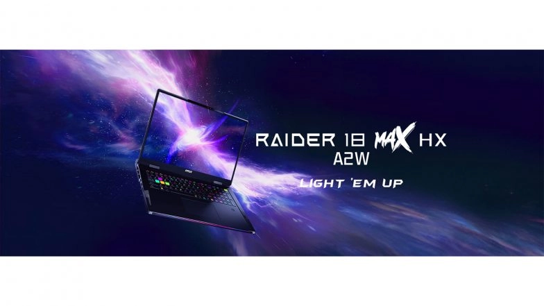 Business News | MSI Brings the Raider 18 Max HX and Prestige 13 AI+ to India, Catering to Power Users, Professionals, and Business Elite in the AI Era